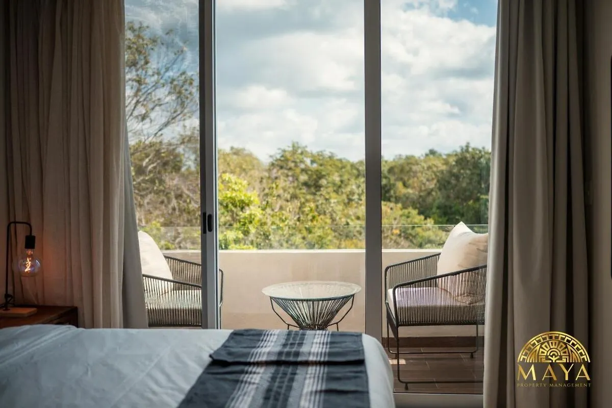 Nhoa 312B Lux 1Br Condo Top Jungle View Aldea Zama Tulum Mexico